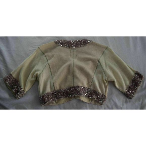 Burning Torch Cashmere Sweater sz M Made in USA - Picture 2 of 12